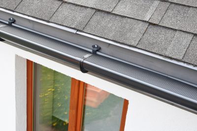 Gutter Cover in Place